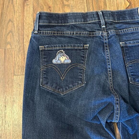 Levi 525’s Winnie the Pooh themed up-cycled. Upcycle, recycled - Picture 4 of 12